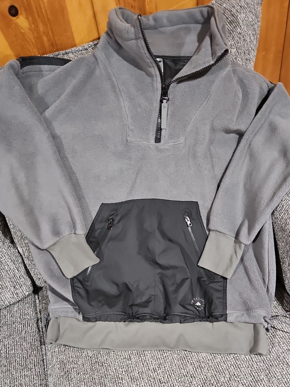 Adidas By Stella McCartney Funnel Neck Fleece.